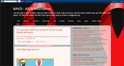 Desktop Screenshot of aids.nayd.org